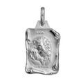 Pendentifs sur Artemare : Pendentif en argent brillant parchemin zodiaque Lion