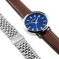 Bijoux sur Grenoble : Coffret Montre Arctik Heritage Bleu