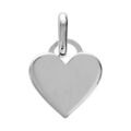 Pendentifs sur Artemare : Pendentif en argent coeur plat