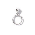 Pendentifs sur Artemare : Pendentif porte pi&egrave;ce en argent diam&egrave;tre 18,4mm