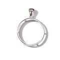 Pendentifs sur Artemare : Pendentif porte pi&egrave;ce en argent diam&egrave;tre 31,2mm