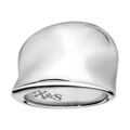 Bague Elix&egrave;s en argent massif incurv&eacute;e Artemare
