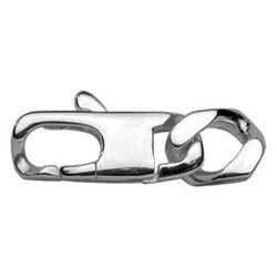 Fermoir rallonge en acier avec 1 maille - largeur 9 mm