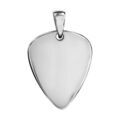 Pendentifs sur Artemare : Pendentif en argent m&eacute;diator &agrave; graver - plaque prestige
