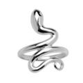 Bagues sur Artemare : Bague en argent serpent enroul&eacute;