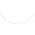 Collier fil en nylon et fermoir en argent - longueur 39cm