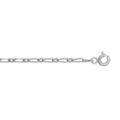 Chaine sur Artemare : Bracelet pour enfant en argent maille 1+1 largeur 2mm et longueur 13cm + 2cm de rallonge