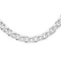 Colliers sur Artemare : Cha&icirc;ne en argent maille jaseron et fermoir bou&eacute;e - longueur 42cm