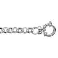Bracelet en argent chaîne maille jaseron et fermoir bouée - longueur 18,5cm Bracelets sur Artemare : Bracelet en argent chaîne maille jaseron et fermoir bouée - longueur 18,5cm