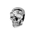 Bracelets sur Artemare : Charms Thabora en argent rhodi&eacute; t&ecirc;te de mort