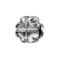 Charms Thabora en argent rhodi&eacute; tr&egrave;fle &agrave; 4 feuilles