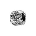 Charms Thabora en argent rhodi&eacute; cadeau Artemare