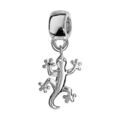 Bracelets sur Artemare : Charms Thabora en argent rhodi&eacute; salamandre suspendue