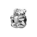 Charms Thabora en argent rhodi&eacute; nounours