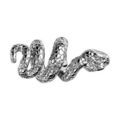 Charms Thabora en argent rhodi&eacute; serpent enroul&eacute; Artemare