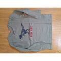 Tee-shirts enfants sur Grenoble : T-shirt enfant Tape &agrave; l'oeil T-shirt dinosaure Kaki