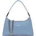 Sac a main LANCASTER Sac porte epaule en cuir Ref 60709 Bleu