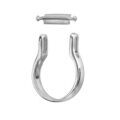 Bracelets sur Artemare : Bague en argent rhodi&eacute; charms interchangeable