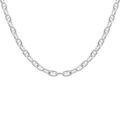 Chaîne en argent maille marine longueur 50cm Colliers sur Artemare : Chaîne en argent maille marine longueur 50cm