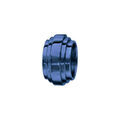 Bracelets sur Artemare : Charms Thabora grand mod&egrave;le pour homme en acier et PVD bleu 3 rubans superpos&eacute;s