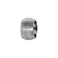 Charms Thabora grand mod&egrave;le pour homme en acier anneau bomb&eacute; lisse satin&eacute;