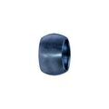Charms Thabora grand mod&egrave;le pour homme en acier et PVD bleu anneau bomb&eacute; lisse satin&eacute; Artemare
