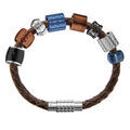 Composition bracelet Charms Thabora pour Homme cuir et couleurs Artemare