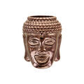 Charms Thabora grand mod&egrave;le pour homme en acier et PVD marron Bouddha Artemare