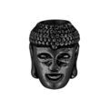 Charms Thabora grand mod&egrave;le pour homme en acier et PVD noir Bouddha Artemare