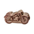 Charms Thabora grand mod&egrave;le pour homme en acier et PVD marron moto Artemare