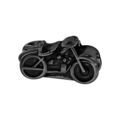 Charms Thabora grand mod&egrave;le pour homme en acier et PVD noir moto Artemare