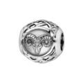 Charms Thabora en argent rhodi&eacute; boule zodiaque b&eacute;lier