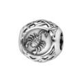 Charms Thabora en argent rhodi&eacute; boule zodiaque scorpion Artemare