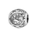 Charms Thabora en argent rhodi&eacute; boule zodiaque sagittaire Artemare