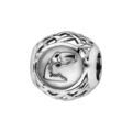 Charms Thabora en argent rhodi&eacute; boule zodiaque verseau Artemare