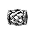 Bracelets sur Artemare : Charms Thabora grand mod&egrave;le pour homme en acier tube tress&eacute; relief