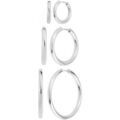 Boucles oreilles Sc Crystal B4139-ARGENT+B4140-ARGENT+B4141 Argent&eacute; Grenoble