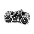 Charms Thabora grand mod&egrave;le pour homme en acier moto patin&eacute;e