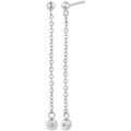 Boucles oreilles Sc Crystal BD4110-ARGENT Argent&eacute; Grenoble