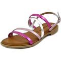 Mules Osvaldo Pericoli Femme Chaussures, Sandales Plat, Faux Cuir-15737