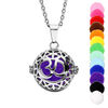 Collier Bola diffuseur de parfum boule &agrave; motifs- r&eacute;glable 60 &agrave; 100cm