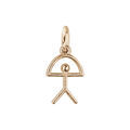 Pendentif argent massif dorure jaune "indalo" petit mod&egrave;le Artemare