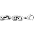 Chaine sur Artemare : Bracelet en acier grosse maille style gourmette 21cm