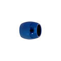 Charms Thabora m&eacute;dium en acier forme tonneau PVD bleu
