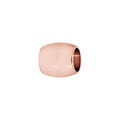 Charms Thabora m&eacute;dium en acier forme tonneau PVD rose