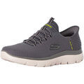 Baskets basses Skechers Baskets haut de gamme Summits &agrave; enfiler Gris