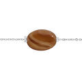Bracelet en acier cha&icirc;ne avec pierre naturelle Agate du bostwana (bonheur) 15+3cm Artemare