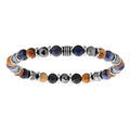 Bracelets sur Artemare : Bracelet extensible avec perles H&eacute;matite et Sodalite v&eacute;ritable diam&egrave;tre 60mm