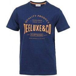 T-shirt enfant Deeluxe TEE-SHIRT BOXY - Marine - 14 ans