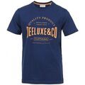Tee-shirts enfants sur Grenoble : T-shirt enfant Deeluxe TEE-SHIRT BOXY - Marine - 14 ans